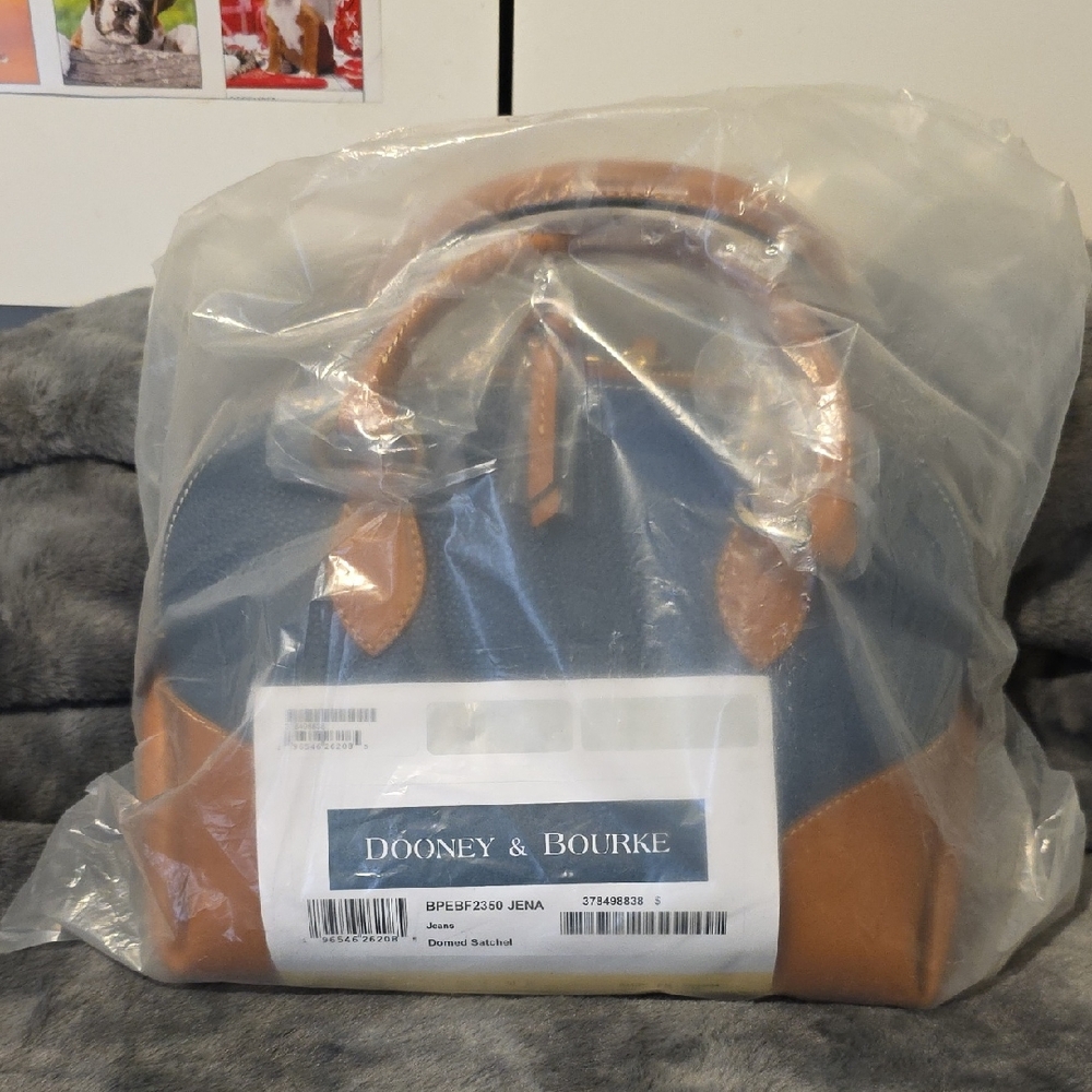 Dooney & Bourke Pebble Domed Satchel